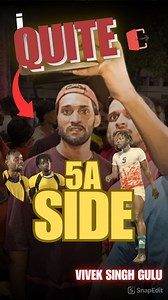 Whi I left 5 side football tournament 🤷🏻‍♂️ #explorepage #fyp #IndianFootball #footballer #football #sports #highlightseveryone #TopFans | Vivek Singh