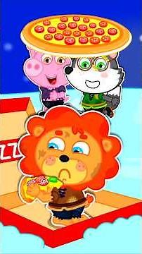 Lion Cub - Friends Will Help - Cartoon for Kids