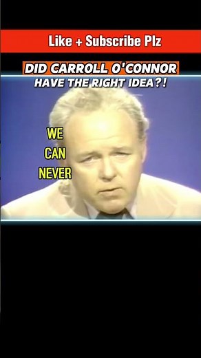 Carroll O'Connor's Incredible Anti-War Endorsement #1970s #allinthefamily #classiccomedy