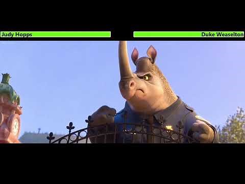 Zootopia (2016) Weasel Chase with healthbars (400K Subscriber Special)