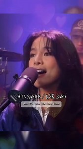 🎤Aila Santos & R2K Band 🎶Love Me Like The First Time - Brenda K. Starr #AilaSantos #R2KBAND #musicclip #musicislife #musiclovers | Carmelita Maguindayao Ba Bael