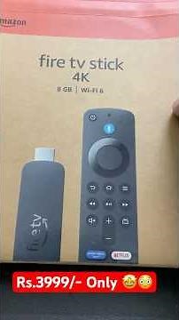 Amazon Fire TV Stick 4K unboxing in 3 Min! #TechShorts
