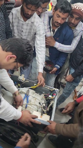 front load washing machine full Practical #mitechnical #electrician #repairing #viral #technician