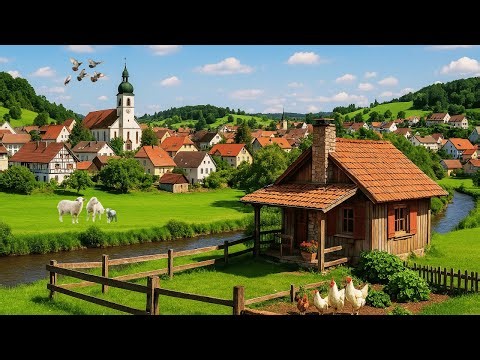 whispers of spring🍁life in germany village🇩🇪-its spring time in germany || spring awakens