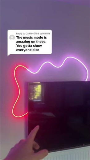 Voice-Activated LED Strip: A Room Lighting Upgrade#LEDlighting #HomeDecor #TechGadgets