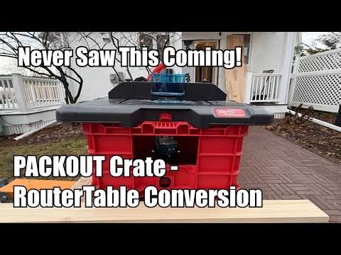 Packout Crate Router Table Conversion