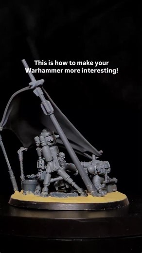 Joe Deno on Instagram: "Add something extra! Have fun with it! Just any extra parts will help the model feel more unique! They are your models, go wild with it! When building Warhammer there is really no end to what you can put together. If you have been here a while you might have seen my giant Kroot dragons. They are very much on the top end of 'adding bits'. However here with the new Cthonian Earthshakers from the Leagues of Votann, all I have added is the tent and a couple of little extra de