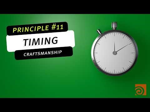 Animation Principles 11 | Timing