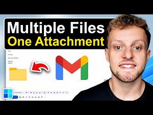 How To Send Multiple Files as a Single Attachment in Email (Step By Step)