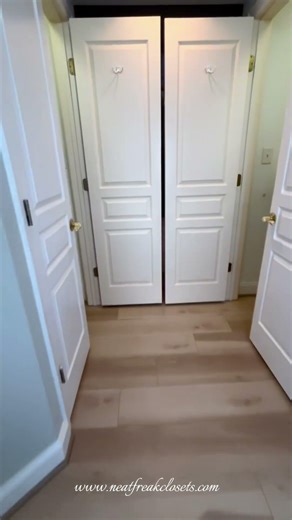 Empty Room Transformed To Amazing Walk-in