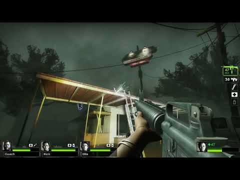 Left 4 Dead 2 (2009) | Part 5 - Hard Rain | Single Player 100% Walkthrough