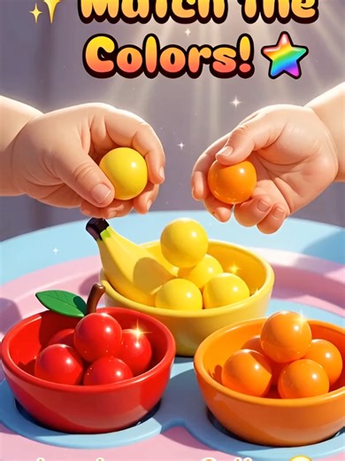 Learn Colors for Kids | Red Yellow Orange Matching Game | Humty Toons Can you match the color? 🔴🟡🟠 In this fun kids learning video, a boy picks a colored ball and finds the correct bowl to match the color. Kids will learn: 🔴 Red 🟡 Yellow 🟠 Orange This simple color matching game helps toddlers and preschool kids learn colors while having fun. Follow for more fun kids learning videos! 🌈 #learncolors #colormatching #kidslearning #toddlerlearning #preschoollearning #kidsteaching #humtytoons #