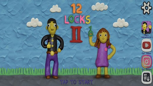 《12LOCKS 2/12把锁 2》全关卡通关攻略；紫皮裤老爹生了个紫毛衣老闺女，就是智商也不咋高，一点也没招