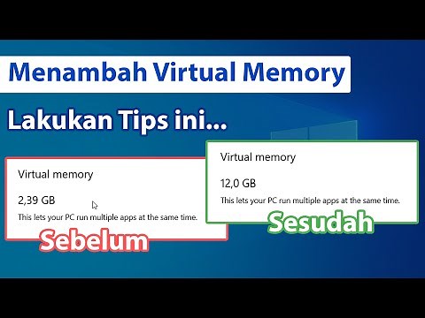 Tips Menambah Virtual RAM di Windows 10 /11 | Meningkatkan Performa Laptop Anda