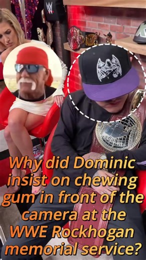 Why did Dominik insist on chewing gum in front of the camera at WWE H... | Star Scene