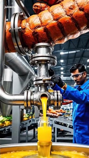 Automated Extraction: Industrial Fruit Processing Unveiled