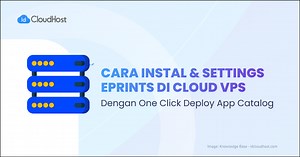 Cara Instal Eprints di Cloud VPS IDCloudHost