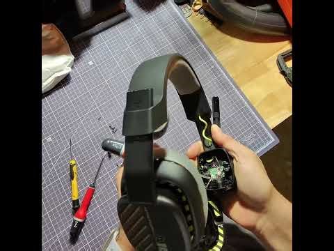 Loose microphone fix for Astro A10 headset or similar