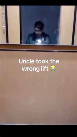 Unexpected encounter 😆 Old elevator vibes! Assalamu Alaikum 🙌 #funny #viral #shorts #humor