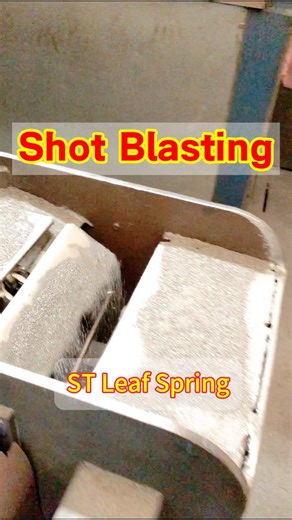 Advantages of leaf spring shot peening. #leafspring autoparts #truck #htruckparts#sparesparts