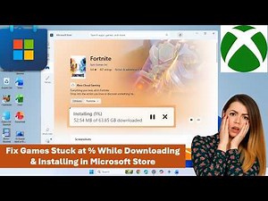Fix Games Stuck at % While Downloading & Installing in Microsoft Store