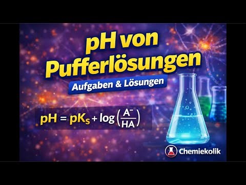 PH Berechnung von Pufferlösungen | Aufgaben & Lösungen.