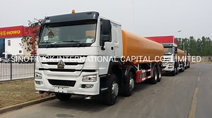 [Hot Item] HOWO 8X4 21000L Special Water Tank Transport Tanker Truck