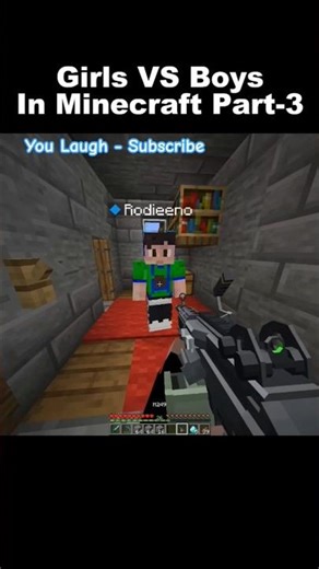 Girls Vs Boys in Minecraft part -3 || #funny #minecraft Creadit-@Imniyato
