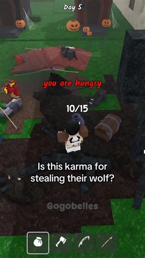 1.4K views · 484 reactions | Sorry (?) #roblox #robloxgames #games #gaming #gameplay #reels #instagram #facebook #99nightsintheforest | Gogobelles | Facebook