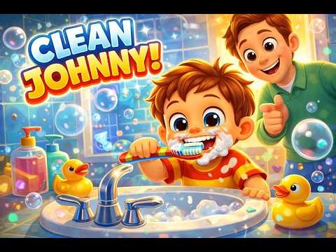Johnny Johnny Yes Papa 🧼 | Wake Up, Shower & Brush Teeth Song | Hygiene Song for Kids