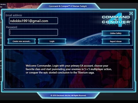 Command and Conquer 4 Tiberian Twilight CD Key Fix, Works 2021 for Steam