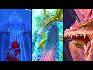 YS VIII LACRIMOSA OF DANA - ALL Bosses / Boss Fights + Ending (4K 60FPS)