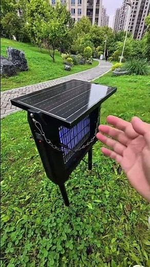 This Solar Bug Zapper Wiped Out Every Mosquito In My Backyard