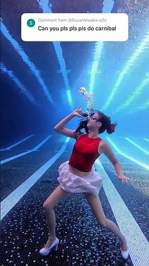 Reviving Kesha's Viral Cannibal Dance Trend Underwater