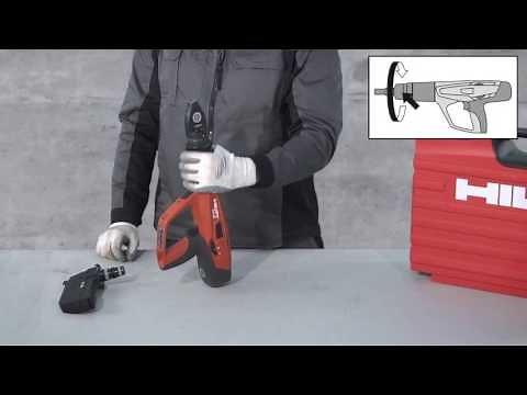 Hilti DX 460 Change from Single to Magazine Fastener Guide - a Hilti how-to-video