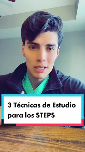 3 Técnicas de estudio para STEPS 🤓📚 #medicina #doctor #mexico #fyp #trending