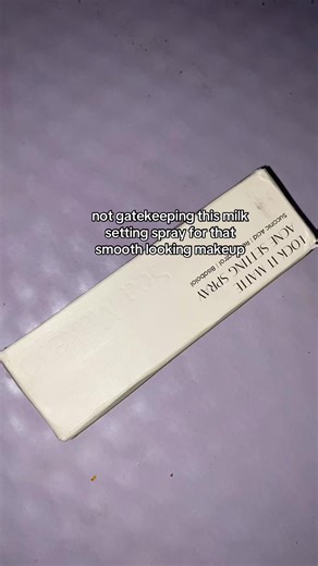 Ultimate Milk Setting Spray for Flawless Makeup