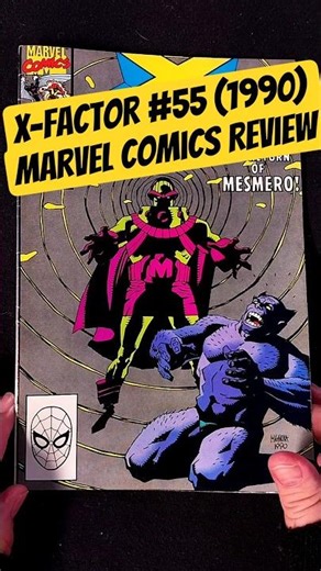X-Factor #55 (1990) Marvel Comics Review | The Return of Mesmero!