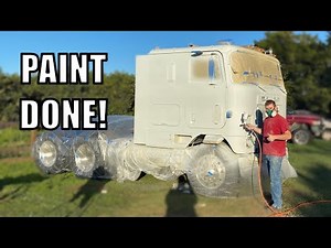 ICE CREAM PAINT JOB FOR THE CABOVER!