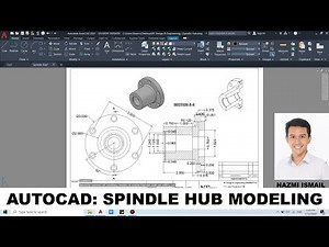 AutoCAD: Spindle Hub Modeling & Documentation