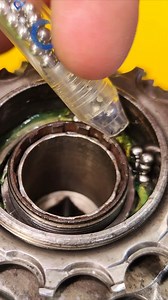 Install the freehub on the bicycle. #fblifestyle #freewheel #ballbearing #bicyclefreewheel | Good Bicycle