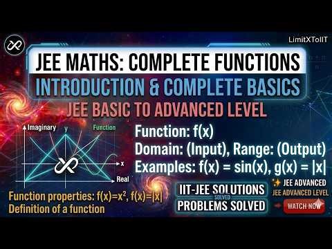 Functions – Introduction | Complete Basics for JEE Maths