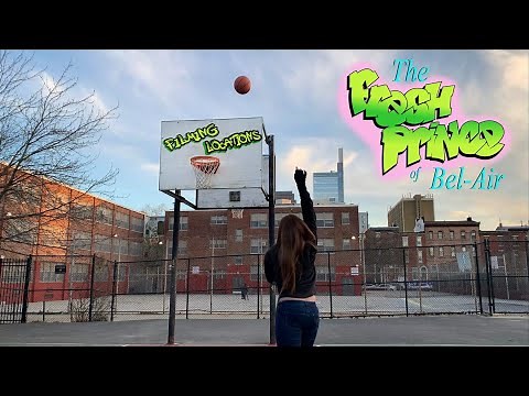 Fresh Prince of Bel Air basketball court filming location