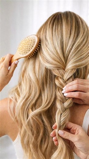 Want your extensions to last longer without extra work? I always tell my clients this — caring for extensions at home is actually very simple. It’s not about doing more. It’s about doing the right little things every day. Brush your hair morning and night, gently between the rows. Never go to bed with wet hair — that’s where tangles start. Skip tight buns at night. A loose braid or soft pony is much kinder. Use a small amount of oil or leave-in on the mids and ends only — not the roots. When the
