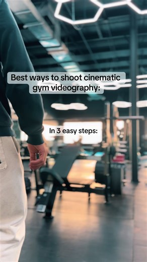 🎥Tips for Cinematic Gym Videography🎥 1. Turn Down Exposure: Reduce brightness to enhance details and create a more dramatic atmosphere. 2. Film from Three Angles: Capture Tight, Medium, and Wide shots to provide dynamic perspectives of the workout. 3. Mix Footage: Switch between angles during the rep, syncing with the beat of the music to create an engaging flow. Let’s see what you can create! #GymVideography #Cinematic #FitnessInspiration #WorkoutMotivation #FilmmakingTips