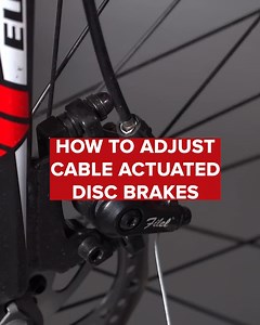3.8K views · 46 reactions | Most entry-level disc brake bikes will have cable actuated disc brakes, and adjusting them can seem like a daunting task! | GCN Tech | Facebook