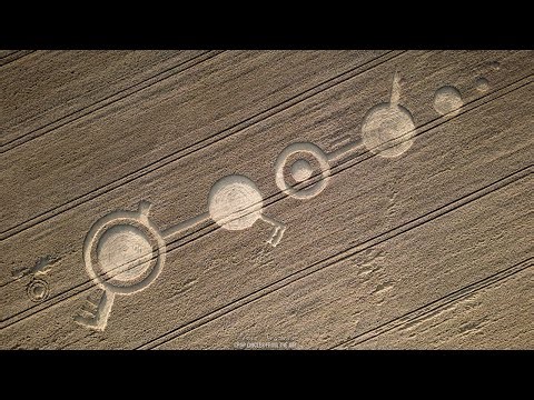 Led Zeppelin Crop Circle | 16 July 2023 | Rushock, UK | Crop Circles From The Air