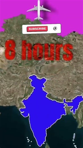 India to Russia in just 10 minutes? 🚀 #shorts #geography