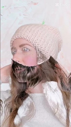 Grab your free knitting pattern for chunky knit beanie💥