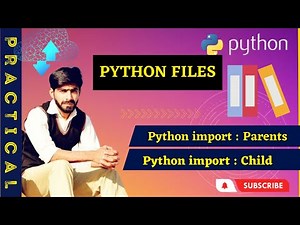 Python files folders | Relative imports parents folder python | Relative imports child folder python